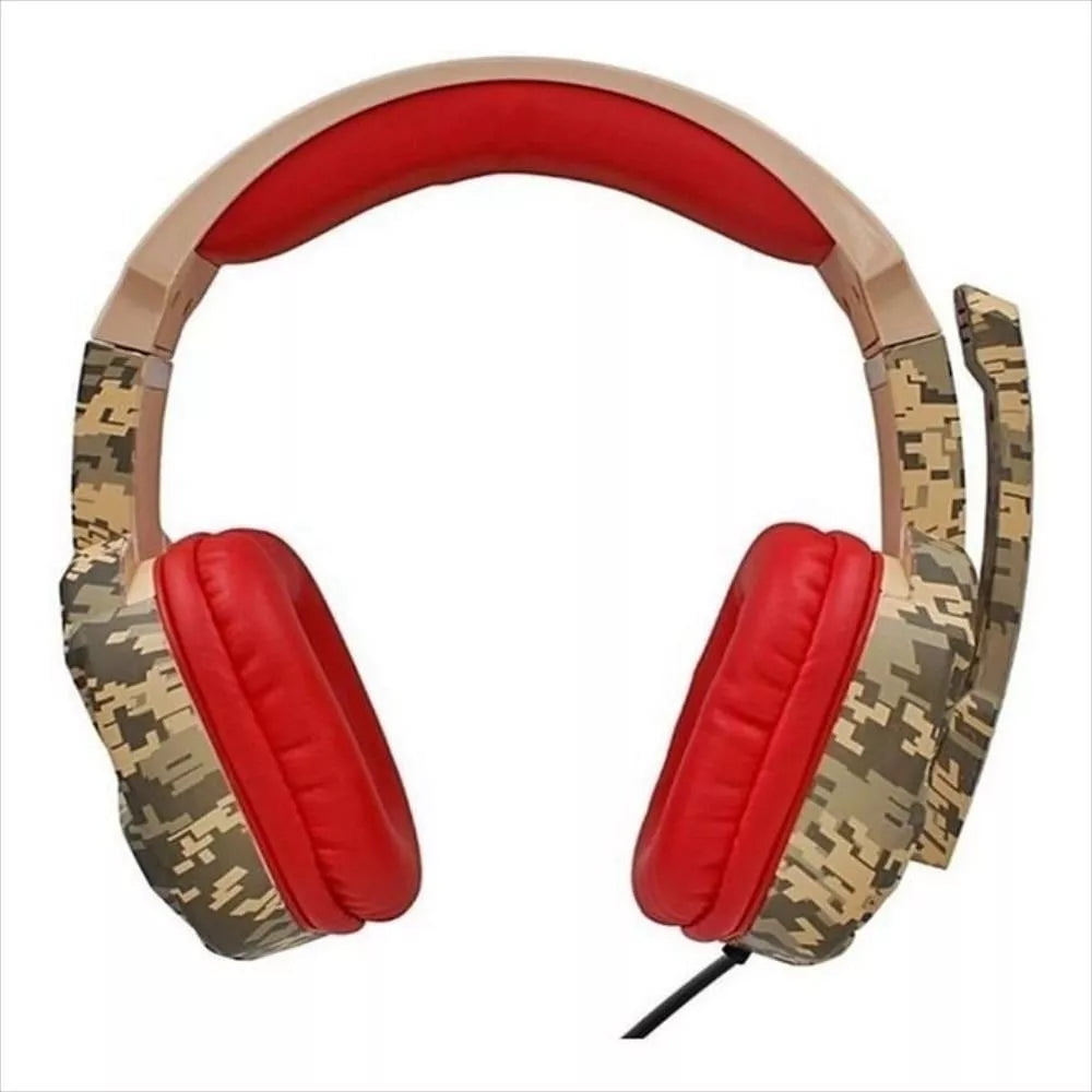 AUDIFONOS GAMER CAMUFLADO